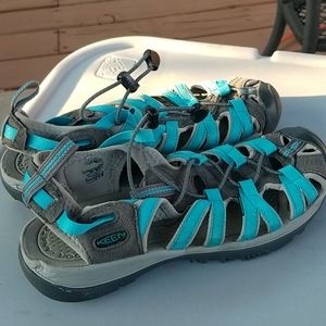 Womens draw string sandals